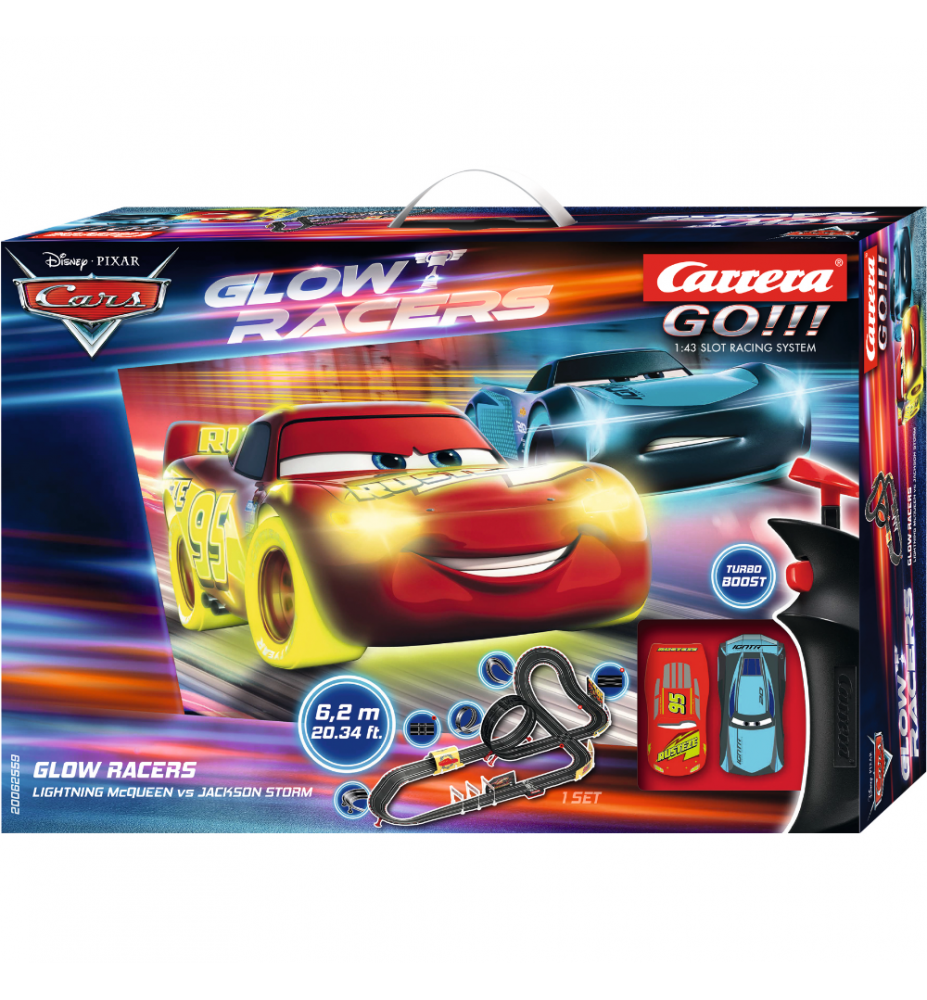 Disney Pixar Cars - Glow Racers - Carrera Go - 62559